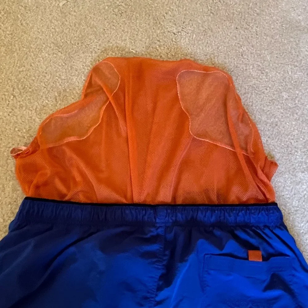 EUC 2X Men's Perry Ellis America Blue Athletic Swim Shorts